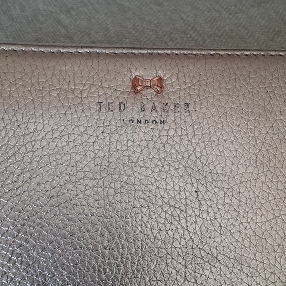 Ted Baker London gold tone leather zip wallet - Picture 2 of 10